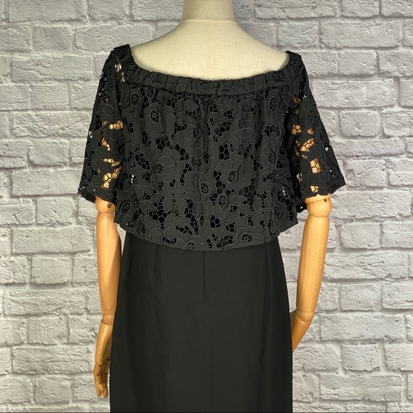 Shoshanna Off-Shoulder Sheath Dress - Picture 6 of 10